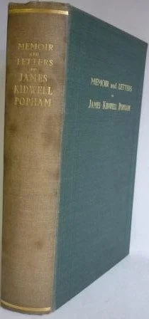 Memoir and Letters of James Kidwell Popham