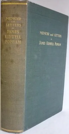 Memoir and Letters of James Kidwell Popham