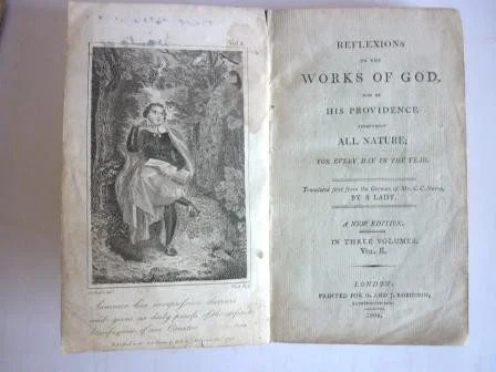 Reflexions on the Works of God. His Providence Throughout All Nature