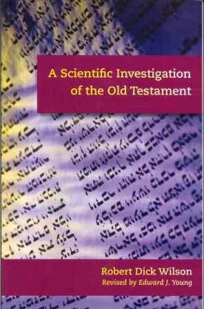 Scientific Investigation of the Old Testament