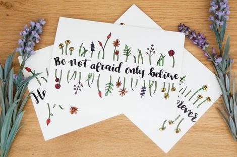 Ever Hopeful Notelet - His Mercy Endureth Forever