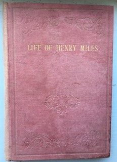 Brief Sketch of the Life of Henry Miles