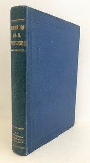 Memoir of Mr H Patterson