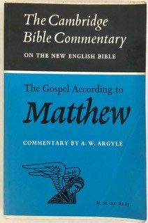 Gospel According to Matthew