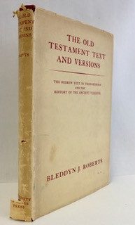 Old Testament Text and Versions