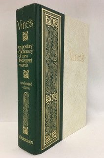 Expository Dictionary of New Testament Words