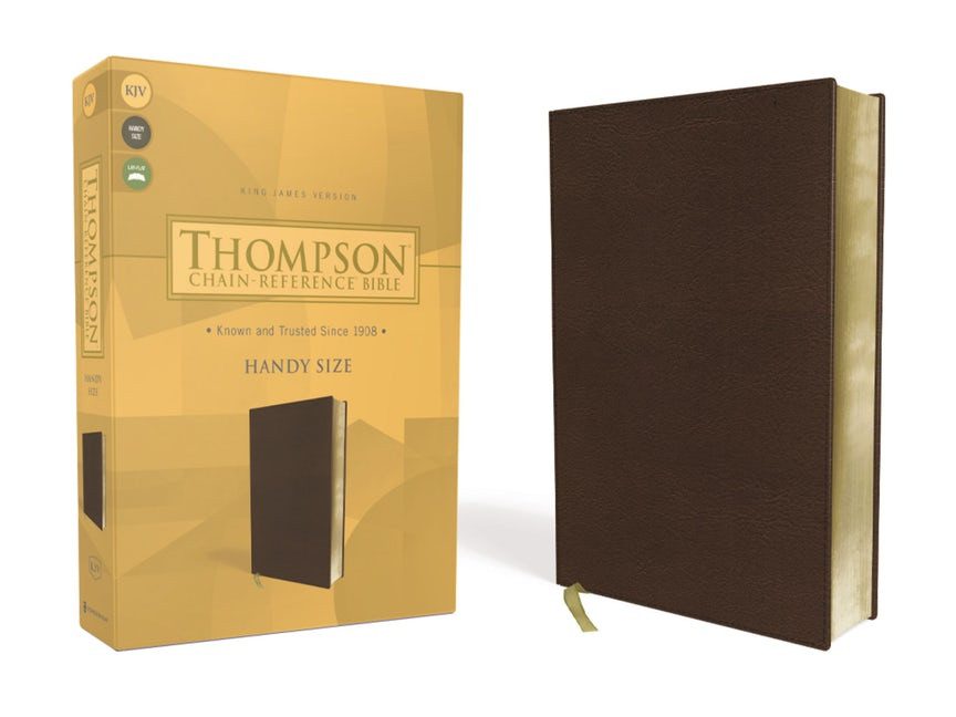 KJV Thompson Chain Reference Study Bible, Handy Size