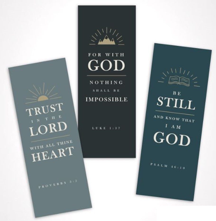 Three Scripture Bookmarks