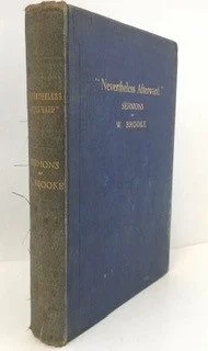 "Nevertheless Afterward" Sermons