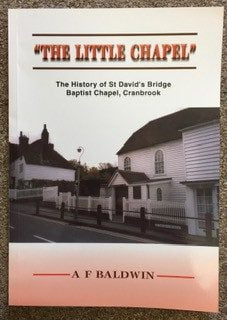"The Little Chapel" History of St David's Bridge Baptist Chapel, Cranbrook