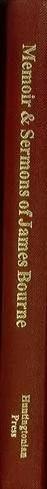 Memoir and Sermons of James Bourne