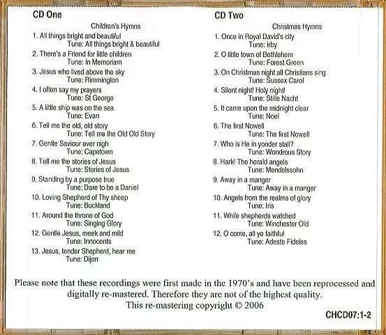 Cherith Hymns Number 7 (CD)