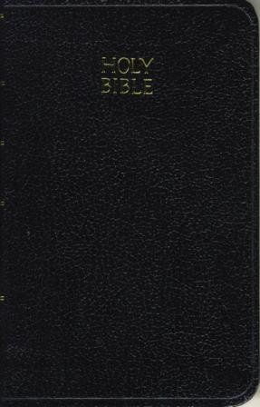 KJV Vest Pocket New Testament and Psalms, Black Leatherflex