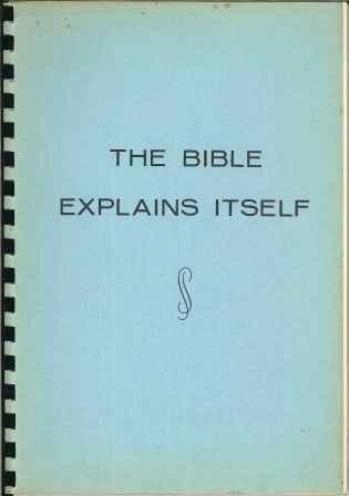 Bible Explains Itself