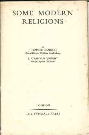 Some Modern Religions